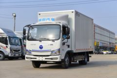 福田奥铃 智蓝EL 4.5T 4.14米单排纯电动厢式轻卡81.14kWh