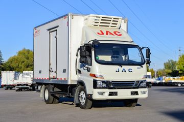 江淮 骏铃V6 160马力 4X2 4.03米冷藏车(HFC5048XLCP31K1C7S-1)