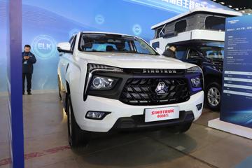 中国重汽 豪沃S6 2024款商用豪华版 2.0T柴油 190马力 自动两驱 长轴双排皮卡