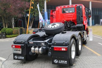 上汽红岩 杰虎H6 标载版 460马力 6X4牵引车(子车)(CQ4257EV11334)外观图片