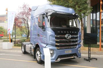 上汽红岩 杰狮H6 520马力 4X2 AMT自动档牵引车(CQ4186HYVG391)