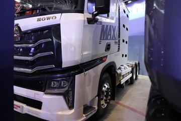 �й�����HOWO Max�ؿ� 480���� 6X4 ˫ȼ��Σ��Ʒǣ����(Һ��)(ZZ4257V424KF1CLW)ͼƬ