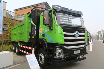 上汽红岩 杰虎H6 智电版 6X4 5.6米换电式纯电动自卸车282kWh