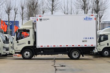 福田 时代领航M5 152马力 4X2 4.08米冷藏车(BJ5046XLC9JDA-51)外观图片