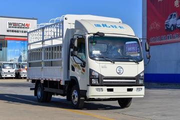 陕汽商用车 德龙G1 标准版 170马力 4.18米单排仓栅式轻卡(SX5041CCYNP6331)