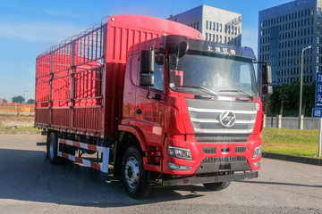 上汽红岩 杰豹C6 标载版 270马力 4X2 6.8米仓栅式载货车(CQ5187CCYAY05521)