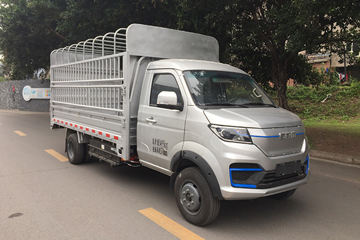 SRM鑫源 T5LEV 2024款城市版 3.5T 3.8米单排纯电动仓栅式微卡(JKC5034CCYD0X1BEV)55.7kWh