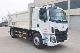 新乘龙M3&nbsp;垃圾运输车外观图片