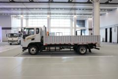 陕汽商用车 德龙G1 177马力 4X2 4.8米排半栏板载货车(SX1120NP6421)