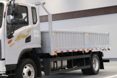 陕汽商用车 德龙G1 177马力 4X2 4.8米排半栏板载货车(SX1120NP6421)