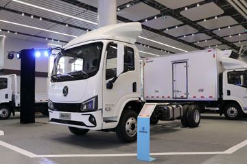 陕汽商用车 德龙G300 163马力 4.2米单排厢式轻卡