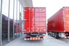 陕汽商用车 德御Q300 300马力 4X2 车厢可卸式载货车(SX5186ZKXMP6721)