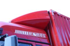 陕汽商用车 德御Q300 280马力 4X2 9.8米LNG自动档厢式载货车(SX5189XXYLB721TLQ1)