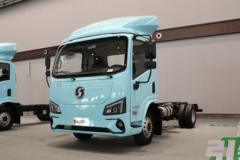 陕汽商用车 智云S300 气刹 4.2米单排纯电动厢式轻卡 宁德时代86.55kWh