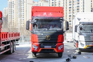 陕汽商用车 德御Q300 轻量化版 300马力 4X2 9.8米AMT自动档翼开启厢式载货车(SX5186XYKMP6621)