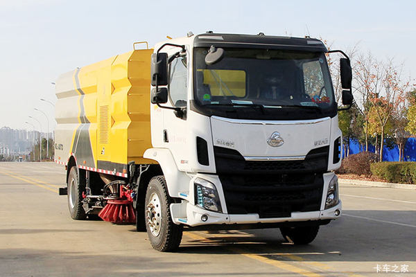 东风柳汽 新乘龙M3 200马力 4X2 洗扫车(凯力风牌)(KLF5180TXSL6)