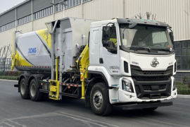 东风柳汽底盘&nbsp;垃圾运输车外观图片