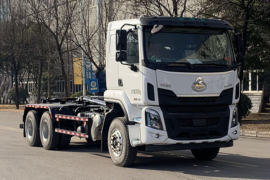 东风柳汽底盘&nbsp;垃圾运输车外观图片