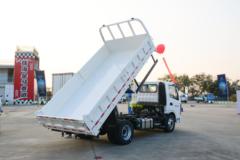 飞碟HX5 4X2 4.13米单排混合动力自卸车17.52kWh