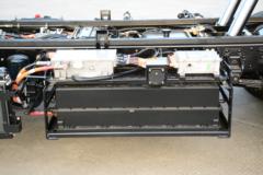 飞碟HX5 4X2 4.13米单排混合动力自卸车17.52kWh