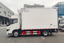 远程新能源底盘&nbsp;电动冷藏车外观图片