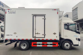 远程新能源底盘&nbsp;电动冷藏车外观图片