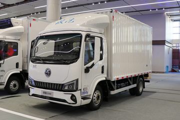 陕汽商用车 德龙G300 163马力 4.2米单排厢式轻卡(SX5043XXYNP6331)