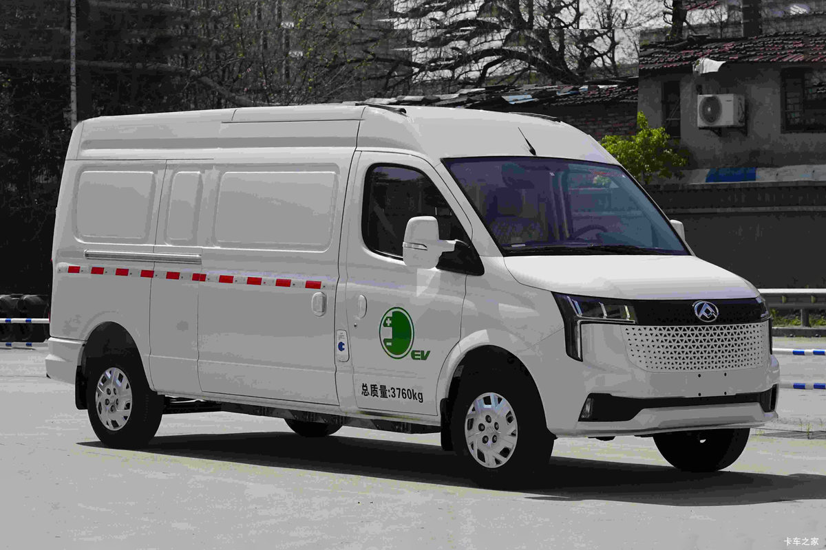 大通EV80 2025款 城配王 3座中顶纯电动封闭货车 上海新动力77kWh