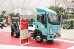 中国重汽成都商用车 V2-X 4.5T 4.15米单排纯电动仓栅式轻卡100.46kWh