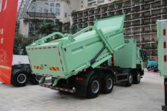 中国重汽成都商用车 V7-X 渣土全勤版 31T 8X4 5.6米换电式纯电动自卸车601kWh