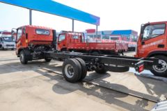 福田 奥铃新捷运 170马力 5.25米排半厢式载货车(BJ5128XXY-A3)