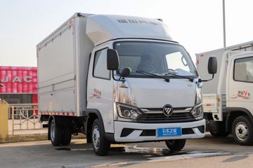 福田奥铃M卡 2L CNG 127马力 东安5档 4.17米单排翼开启厢式微卡