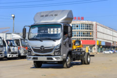 福田 奥铃速运Pro 180马力 4.14米单排厢式轻卡