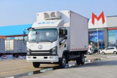 陕汽商用车 德龙G1 170马力 4X2 4.06米冷藏车(SX5041XLCNP6331)