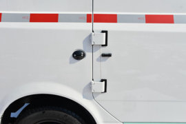 橙仕01&nbsp;电动封闭厢货外观图片