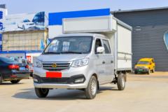 长安跨越 新豹T3 1.6L 122马力 汽油 2.37米双排翼开启厢式微卡(国六)(SC5031XYKTFS6B1)