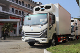 远程新能源底盘&nbsp;电动冷藏车外观图片