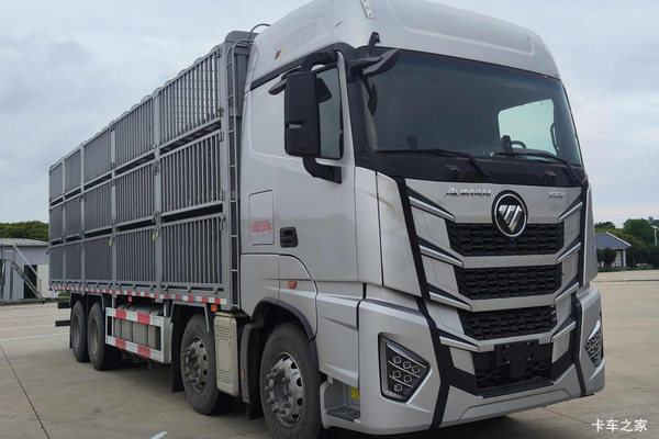 福田 欧曼EST 星辉版 520马力 8X4 AMT自动档雏禽运输车(液缓)(BJ5319XCQY6GRL-01)