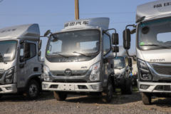 福田 奥铃速运 130马力 4.14米单排厢式轻卡(BJ5045XXY-FG)