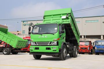 江淮 骏铃G6 177马力 4X2 4米排半自卸车(HFC3110P31K1C7S)