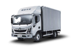 福田奥铃 智蓝EL-Plus 气刹 4.14米单排纯电动厢式轻卡100.46kWh