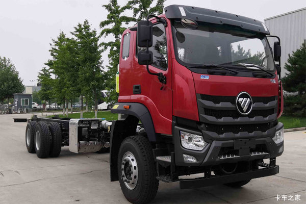 福田 欧曼行星 350马力 6X4 电源车底盘