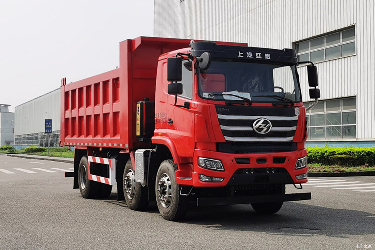 上汽红岩 杰豹C6 复合版 245马力 6X2 5.8米自卸车