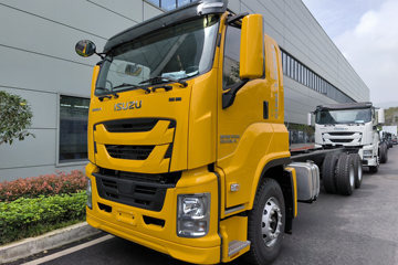 庆铃 五十铃巨咖VC66 380马力 6X4 电源车底盘(QL5350TZZWUVDZY)