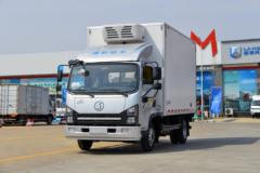 陕汽商用车 德龙G1 155马力 4X2 4.06米冷藏车(SX5041XLCNP6331)