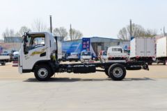 陕汽商用车 德龙G1 155马力 4.18米单排栏板轻卡(SX1041NP6331)