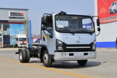 陕汽商用车 德龙G1 155马力 4.18米单排栏板轻卡(SX1041NP6331)