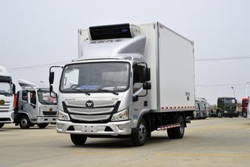 福田欧马可S1 畅盈版 190马力 LNG 4X2 4.08米单排冷藏车