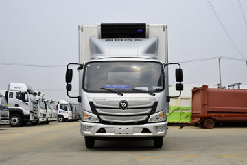 福田欧马可S1 畅盈版 190马力 LNG 4X2 3.74米排半冷藏车