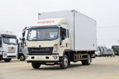 中国重汽HOWO 悍将 190马力 4X2 4.7米冷藏车